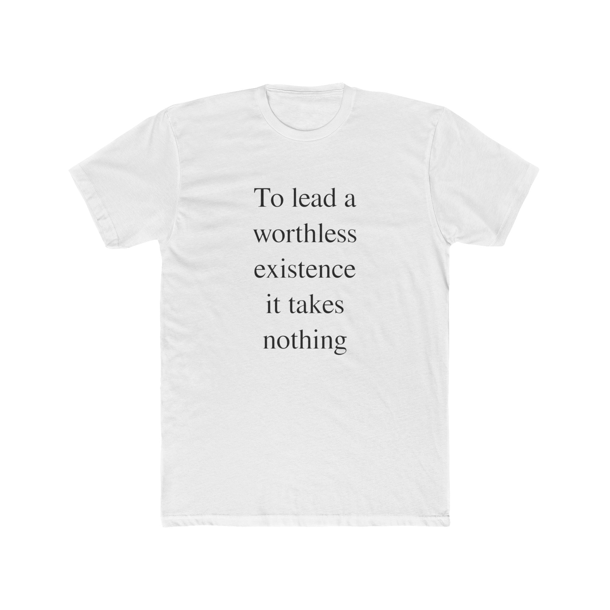 TAKES NOTHING - DISCIPLINE TEE
