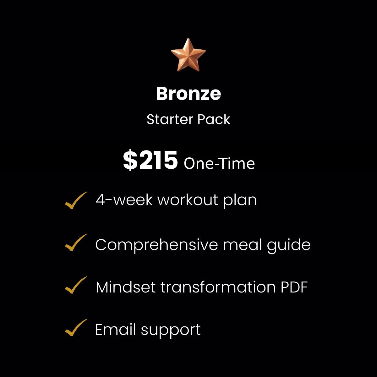 Bronze Starter Pack